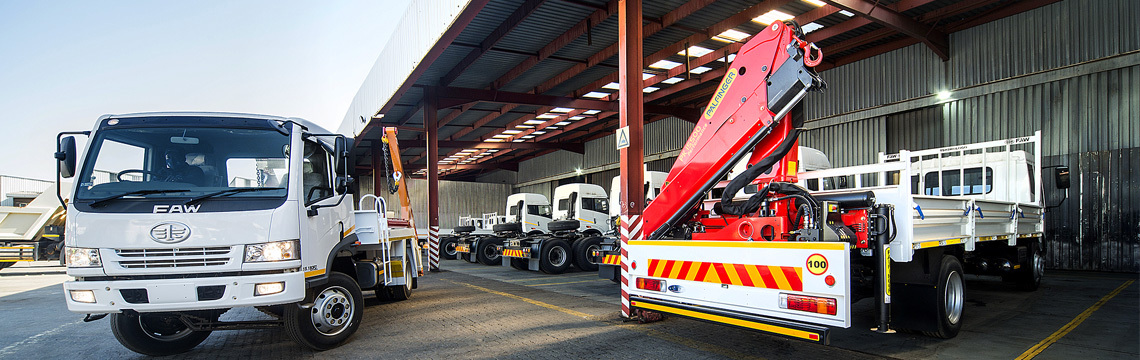 NATIONAL PARTS DISTRIBUTION CENTRE ENSURES MINIMAL DOWNTIME AND SPEEDY SERVICING OF FAW TRUCKS